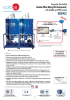 EDPAC  with SCADA and PID Control Double Effect Rising Film Evaporator,