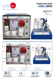 Flooding Control Station AD22 LIELBA - www.edibon.com