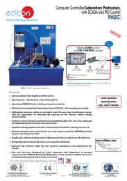 PASC Laboratory Pasteuriser, with SCADA and PID Control