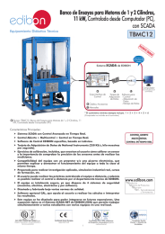 Banco de Ensayos para Motores de 1 y 2 Cilindros, TBMC12