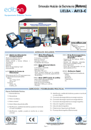 (Motores)  AI13-C www.edibon.com