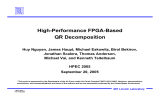 High-Performance FPGA-Based QR Decomposition