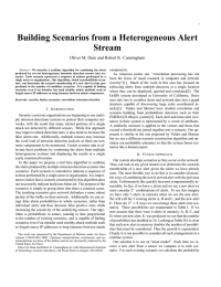 Building Scenarios from a Heterogeneous Alert Stream components.