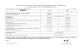 Academic Calendar for University Teaching Departments of RTU Kota