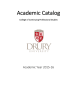 Academic(Catalog( ( Academic(Year(2015:16( College(of(Continuing(Professional(Studies(