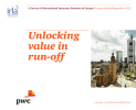 Unlocking value in run‑off A Survey of Discontinued Insurance Business in Europe/