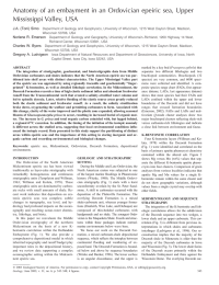 Anatomy of an embayment in an Ordovician epeiric sea, Upper