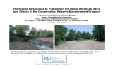 Hydrologic Responses to Pumping in the Upper Arkansas Basin
