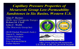 Capillary Pressure Properties of Mesaverde Group Low-Permeability