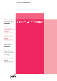 Trade &amp; Finance