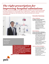 The right prescription for improving hospital admissions