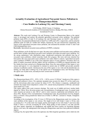 Actuality Evaluation of Agricultural Non-point Source Pollution in the Zhangweinan Basin