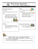 First Grade Newsletter  Reading/Language Arts Math