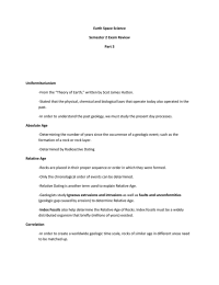 Earth Space Science Semester 2 Exam Review Part 3