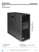 QuickSpecs HP Z840 Workstation Overview