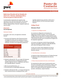 Punto Contacto Reformas Fiscales de los Estados de Guerrero, Oaxaca, Quintana Roo y