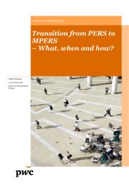 Transition from PERS to MPERS – What, when and how?