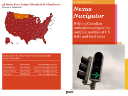 Nexus Navigator Helping Canadian companies navigate the