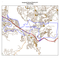 Issaquah School District 411 District Map 90 I-9