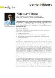 Yield curve stress Insights