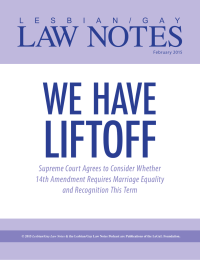 LIFTOFF WE HAVE LAW NOTES