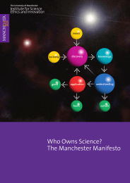 Who Owns Science? The Manchester Manifesto needs curiosity