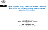 Desarrollos recientes en el mercado de Eficiencia para América Latina