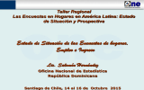 Estado de Situación de las Encuestas de hogares, Empleo e Ingreso