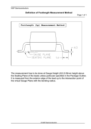 Definition of Footlength Measurement Method Footlength (Lp) Measurement Method