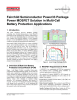 Fairchild Semiconductor Power33 Package Power MOSFET Solution in Multi-Cell Battery Protection Applications