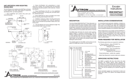 INSTALLATION CONSIDERATIONS DESCRIPTION