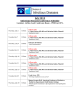 July 2015  Infectious Diseases Conference Schedule