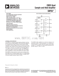 a CMOS Quad Sample-and-Hold Amplifier