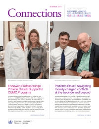 Connections Endowed Professorships Provide Critical Support to CUMC Programs