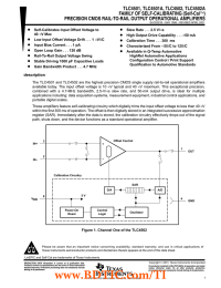 TLC4501, TLC4501A, TLC4502, TLC4502A FAMILY OF SELF-CALIBRATING (Self-Cal )