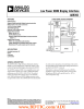 Low Power HDMI Display Interface AD9393  FEATURES