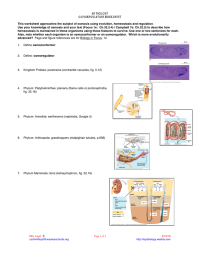 AP Biology Osmoregulation Worksheet