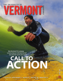 VERMONT ACTION CALL TO VQ