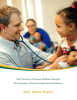 2014 Annual Report The University of Vermont Children’s Hospital