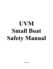 UVM Small Boat Safety Manual