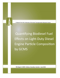 Quantifying Biodiesel Fuel Effects on Light-Duty Diesel Engine Particle Composition by GCMS