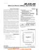 MAX1192 Ultra-Low-Power, 22Msps, Dual 8-Bit ADC General Description Features
