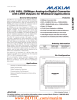 MAX1121 1.8V, 8-Bit, 250Msps Analog-to-Digital Converter with LVDS Outputs for Wideband Applications