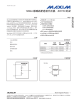 MAX5490 100k 精确匹配电阻分压器，SOT23 封装 Ω