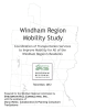 Windham Region Mobility Study Coordination of Transportation Services