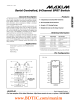 MAX335 Serial Controlled, 8-Channel SPST Switch _______________General Description ____________________________Features