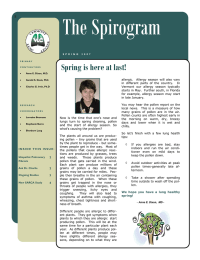 The Spirogram Spring is here at last! S