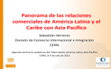 Panorama de las relaciones comerciales de América Latina y el Sebastián Herreros