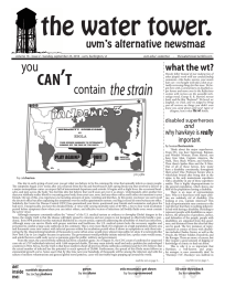 volume 16 - issue 2 - tuesday, september 23, 2014 -... uvm.edu/~watertwr     -    ...