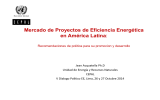 Mercado de Proyectos de Eficiencia Energética en América Latina